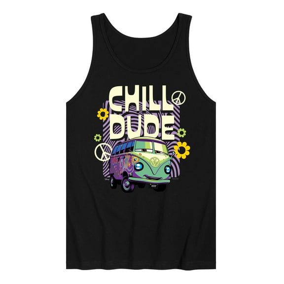 Disney Cars - Filmore Chill Dude - Men's Jersey Tank Top