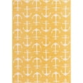 thumbnail image 4 of Unique Loom Outdoor Coastal Collection Area Rug - Ahoy (7' 10" x 11' Rectangle Yellow), 4 of 7