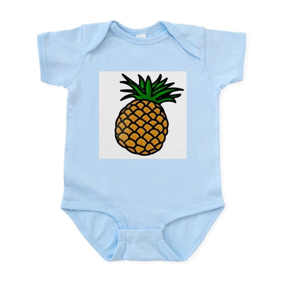 CafePress - Pineapple Infant Bodysuit - Baby Light Bodysuit, Size Newborn - 24 Months