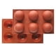 thumbnail image 3 of Moldes Para Postres, Mini Molde Para Pasteles, Media Bola, 6 Agujeros Para El Hogar, 3 of 8