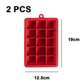 thumbnail image 2 of Ice Cube Tray , Easy-Release Flexible , for Cocktail, Whiskey, Chocolate,Stackable Durable, 2 of 5