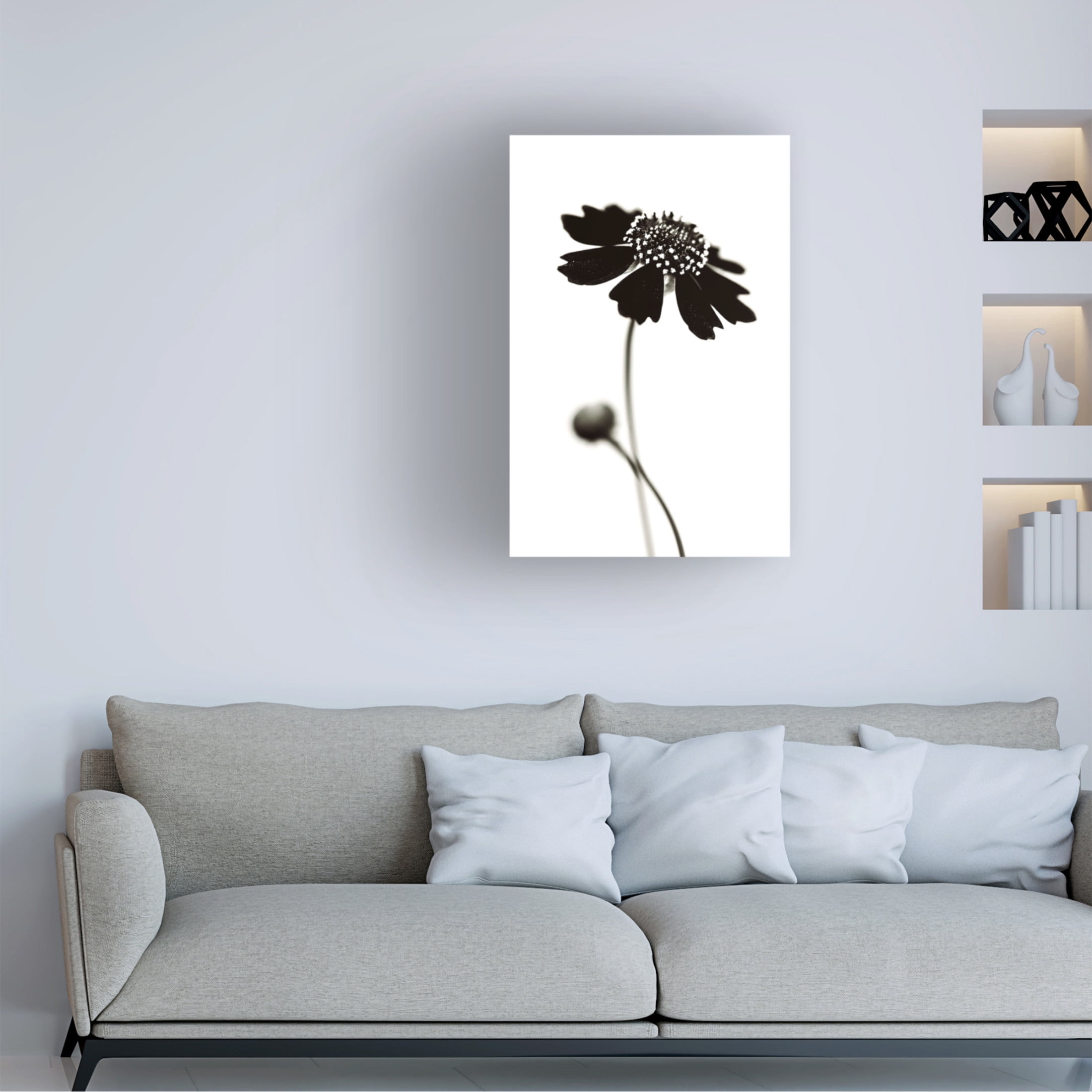 Trademark Fine Art Saad Salem Once I Was A Black. Canvas Wall Art