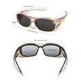 thumbnail image 4 of TINHAO Fit Over Wrap Around Sunglasses Polarized Wear Over Eyeglasses 100% UV Protection for Men and Women, 4 of 6