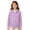 Purple, variant on Girls Hoodie Jacket Sweatshirt Boys Zip up Long Sleeve Casual Crop Sweatshirts with Pockets Kids Fall Solid Fashion Jackets