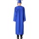 thumbnail image 3 of 2023 Toga de Graduación Universitaria Unisex para Adultos y Gorro de Graduación Bechalor Vestido de Graduación de Secundaria Azul Real, 3 of 5
