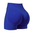 thumbnail image 4 of Yoga Shorts High Waist Hip Lift Quick Dry Sports Shorts High Elastic Seamless Running Fitness Shorts, 4 of 9