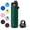 Forest Green, variant on ThermoProof Insulated Stainless Steel Water Bottle 22oz, Leakproof Spout & Chug Lid, Keeps Cold 24H Hot 12H, Reusable Wide Mouth Bottle