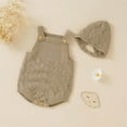 thumbnail image 6 of EnJoCho Children's Sweater Baby Knit Romper Cotton Sleeveless Boy Girl Sweater Clothes Baby Bodysuit with Cute Hat Set Kids Trendy Fall Winter Wear, 6 of 9