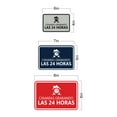thumbnail image 5 of Signs ByLITA Classic Framed Cámaras Grabando las 24 horas Security Sign (Black Gold) - Large, 5 of 6