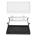 thumbnail image 3 of OUNONA 2-Pack Under Desk Keyboard Storage Tray, Drawer Type Organizer for Office Supplies and Keyboard, 3 of 7