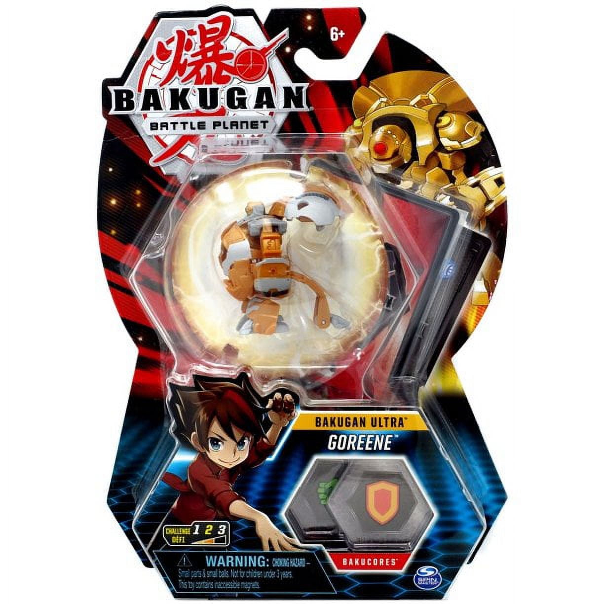 Spin Master Games Bakugan Ultra Action Figure, 3-Inch, Orange