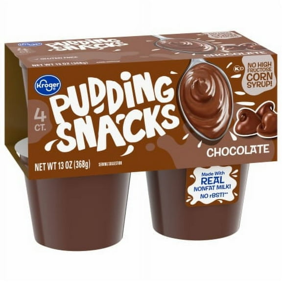 KR Chocolate Pudding Snacks 4 ct / 3.25 oz.