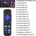 thumbnail image 4 of Replacement Remote Control For Roku TV Compatible With For Roku Built-in For TCL, For LG, For Hisense, For Philips,For Sharp,For Onny insignia,For Element TV [Not For Roku Stick And Box], 4 of 7