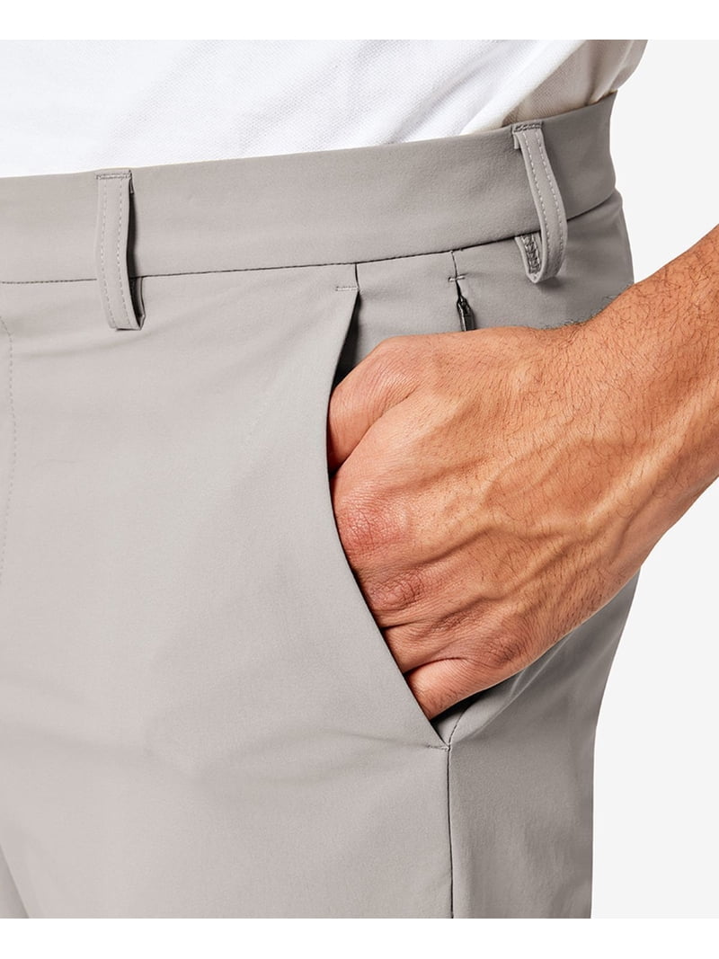 Calvin Klein Men's Slim Fit Tech Solid Performance Dress Pants B4HP (32 in,Charcoal,30  in) - Walmart.com