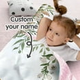 thumbnail image 2 of Personalized Toddler Nap Mat with Name – Flower Pattern Roll-Up Sleeping Mat for Preschool Daycare, Removable Pillow Soft Minky Blanket, Custom Kids Nap Mat for Girls, Ideal for Travel or Camping, 2 of 8
