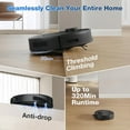 thumbnail image 2 of ECOVACS DEEBOT N30 Omni Robot Vacuum & Mop, 10000Pa Suction, TruEdge Mopping, ZeroTangle 2.0 Technology, 2 of 9