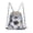 Gray, variant on Win s Way Printed Drawstring Backpack Lightweight Sports Gym Bag Soccer Fan Travel Outdoor Backpack