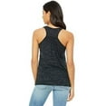 thumbnail image 2 of The Bella + Canvas Ladies Flowy Racerback Tank Top - BLACK MARBLE - XL, 2 of 3