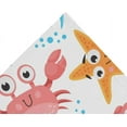 thumbnail image 6 of GZHJMY Tapestry Wall Hanging Cute Octopus Starfish Marine Animals Tapestry Decorative Wall Blanket Bedding Tapestry for Bedroom Living Room Dorm 80x60 inch Gift Decor, 6 of 7