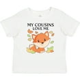 thumbnail image 3 of Inktastic My Cousins Love Me- Little Fox Boys or Girls Baby T-Shirt, 3 of 5