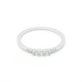 thumbnail image 3 of UIONEN Tiny Stacking Rings for Women Small Dainty 925 Silver Minimalist Jewelry Sizes 12, 3 of 3