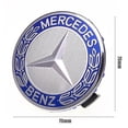 thumbnail image 2 of 4pcs Wheel Center Caps Personalized Center Hub Cover For Mercedes-benz, 2 of 4