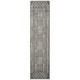 thumbnail image 2 of SAFAVIEH Tulum Goddard Moroccan Geometric Area Rug, Dark Grey/Ivory, 8' x 10', 2 of 10
