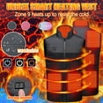 thumbnail image 5 of Lindreshi Heated Vest Clearance Outdoor Warm Clothing Heated for Riding Skiing Fishing Charging Via Heated Coat, 5 of 9