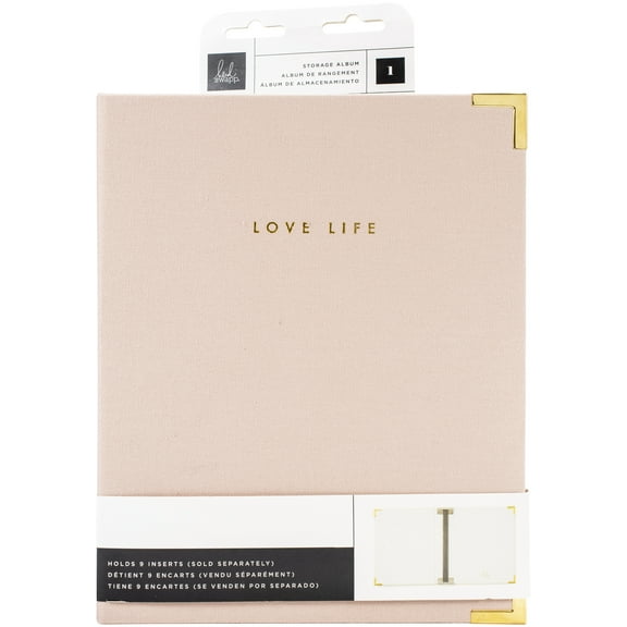 Heidi Swapp Storyline Chapters Album 8"X10"-Blush