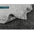 thumbnail image 6 of Black Ombre Fleece Blanket for Twin Size Bed, Soft Blanket for Bed Sofa Couch, Plush Lightweight Gray Black Blanket, Cozy Microfiber Gift Decorative Blanket, 60x80, 6 of 7