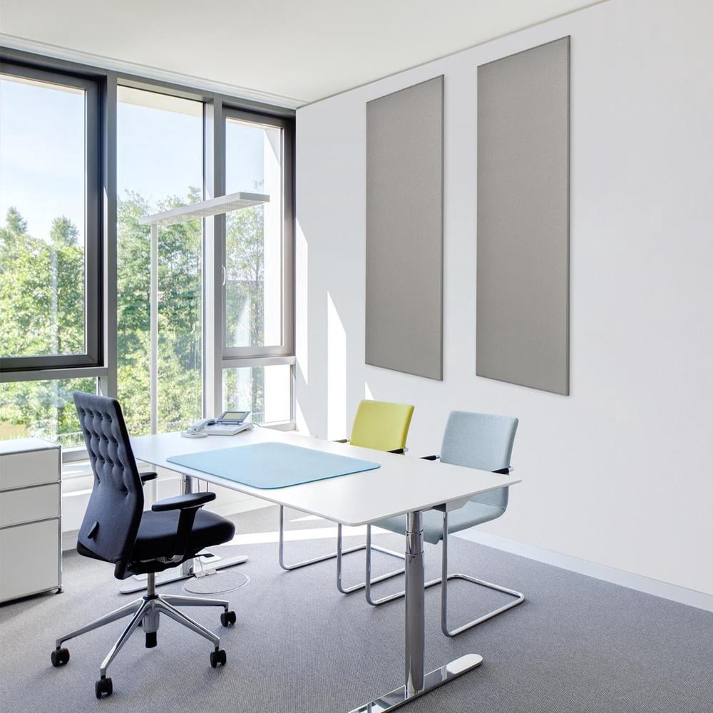 2Pack ATS Acoustics Sound Absorbing Acoustic Panel with Sona Fabric, Fire Rateds, 24" x 47" x 1"