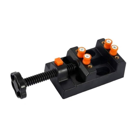 Adjustable Flat Table Vice Clamp Drill Press for DIY Jewelry Drilling Carving Watch Repair