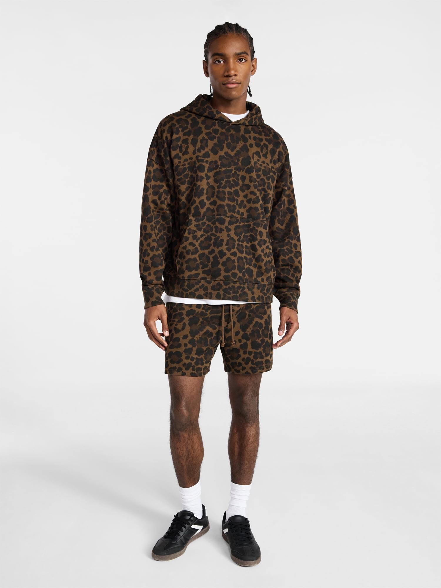 No Boundaries Oversized Hoodie with Long Sleeves, Men's XS-4XLT