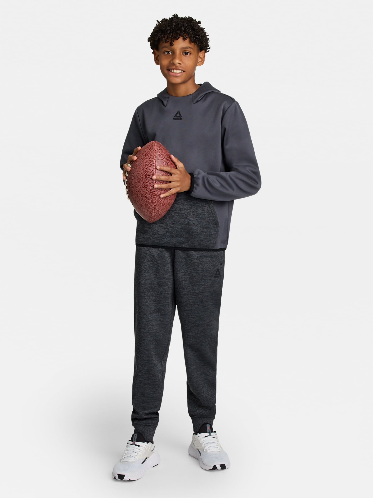 Reebok Boy's Athletic Cool Down Fleece Hoodie, Sizes 4-18