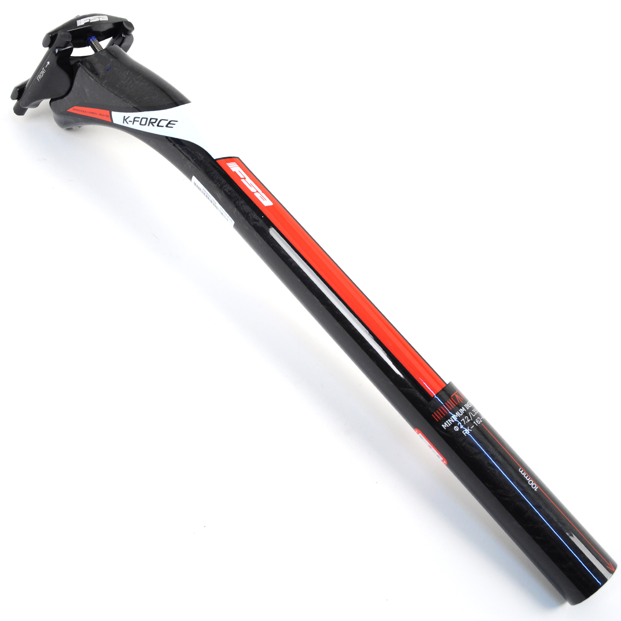FSA KForce Light SB25 Road Bike Seatpost // 27.2mm // 350mm // Red