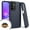 Navy Blue, variant on Xpression Cover for Samsung Galaxy S25+ S25 Plus /S24+ Tough Hybrid Shockproof Silicone Rubber TPU + Hard PC Heavy Duty Three Layer Armor Protection Phone Case - Navy Blue