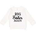 thumbnail image 2 of Inktastic Big Sister Again Announcement Toddler Sweatshirt, 2 of 4