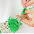 thumbnail image 4 of Adjustable Crochet Kit With Tension Ring Finger Guard Thimble And Yarn Winder Tools For Beginner Knitting, 4 of 10