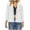 White, variant on biudgviw Blazer Jackets for Women Formal Business Casual Long Sleeve Open Front Cardigan Plus Size Work Office Suit Outwear