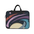 thumbnail image 2 of YFYANG 13 inch Universal Laptop Bag Oxford Cloth Laptop Sleeve, Multi-functional Abstract Retro Galaxy Notebook Computer Messenger Bag Handbag, 2 of 8