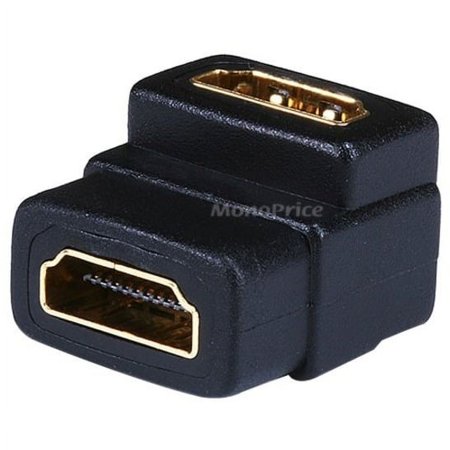 UPC: 0844660027829 | Monoprice Cable Coupler HDMI Black 90 Deg 2782