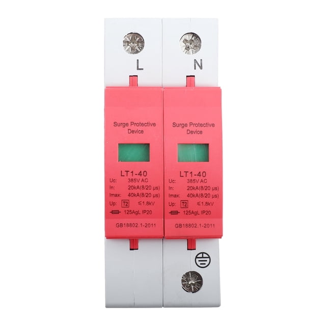 Pararrayos de bajo voltaje, dispositivo de protección contra sobretensiones Dispositivo de protección contra sobretensiones para teléfonos Thunder Tele Protector Rendimiento finamente ajustado