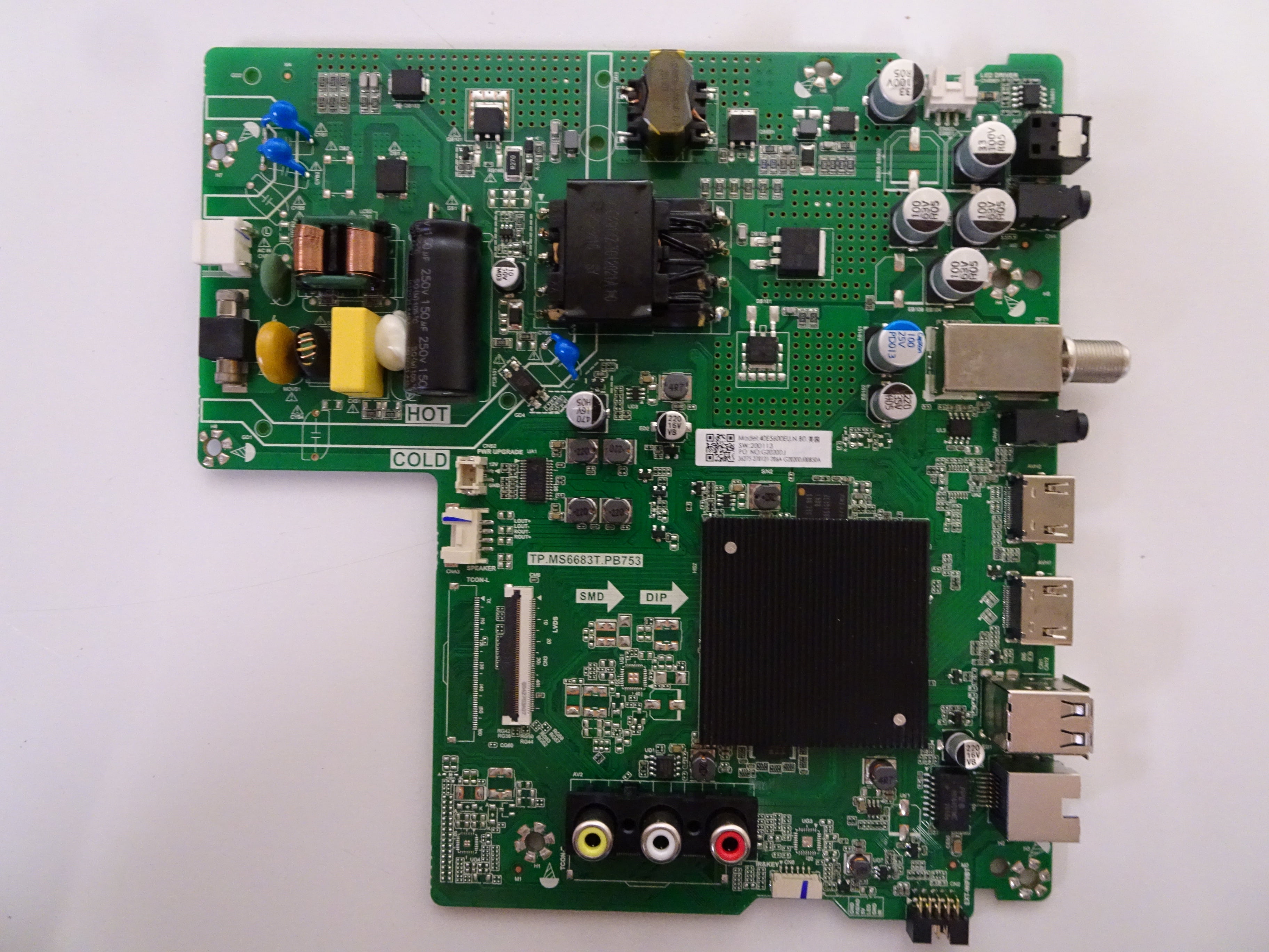 Hisense 40H5500F Main Board (TP.MS6683T.PB753) 270121