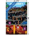 thumbnail image 2 of Minecraft - Worldly Wall Poster, 22.375" x 34", 2 of 4