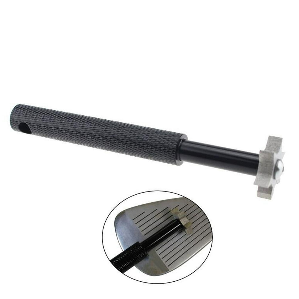 Golf Club Groove Sharpener Tool with 6 Cutters Golf Accessories for