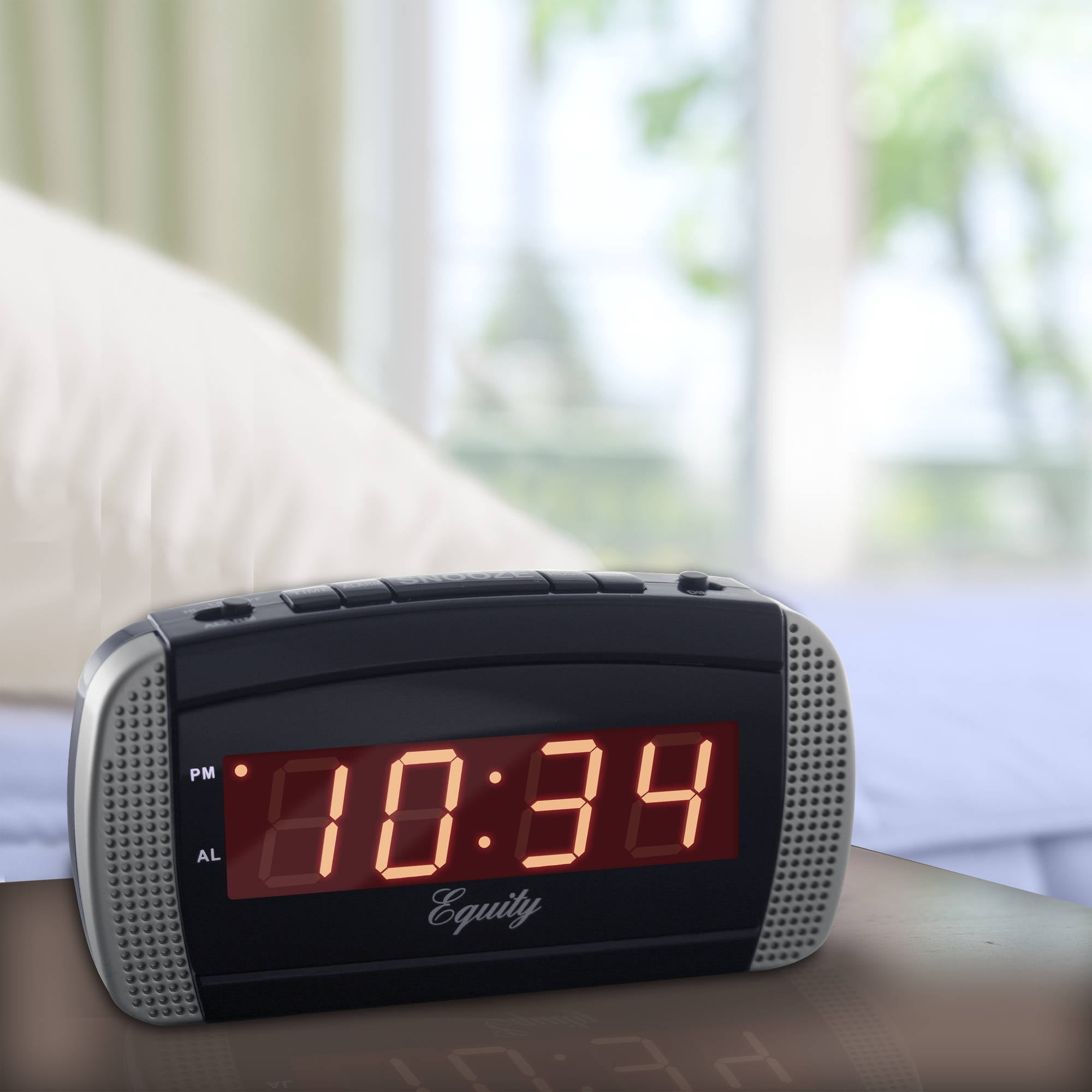 30240 Equity by La Crosse AC Powered Super Loud 0.9" Red LED Digital