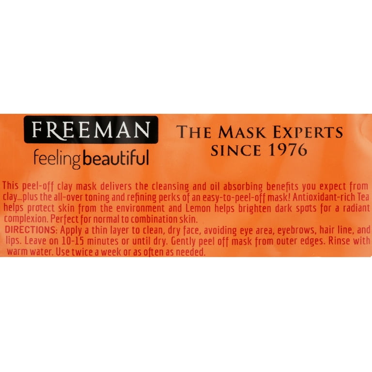 Freeman Feeling Beautiful Clearing Face Mask Sweet Tea + Lemon