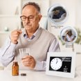 thumbnail image 6 of Crtynell Digital Day Calendar Clock Multifunctional Extra Large Dementia Digital Clock with 5 Alarms and Medication Reminders Impaired Vision Digital Clock (8" White), 6 of 9