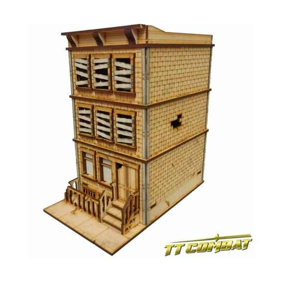TT Combat Abandoned Brownstone New