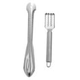 thumbnail image 4 of MLINS Stainless Steel Fish Scaler with Comfortable Grip and Meat Protecting Teeth for Home Use Silver, 4 of 8